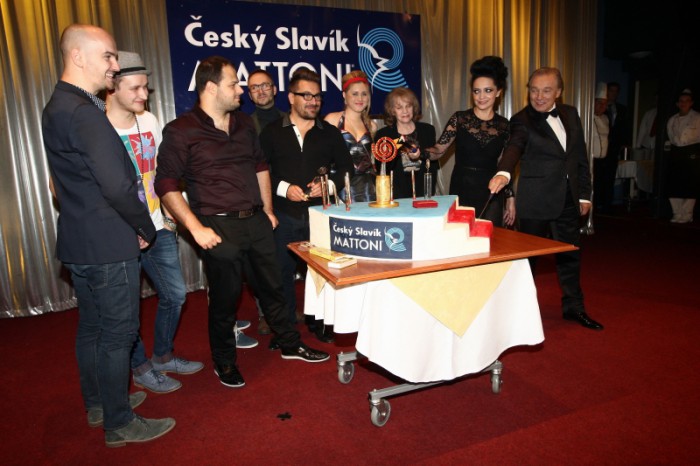 Vítězové ankety Český slavík Mattoni za rok 2013. Foto: Herminapress