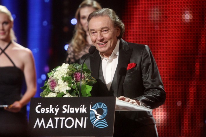 Karel Gott obsadil 2. místo v kategorii Zpěvák. Foto: Herminapress