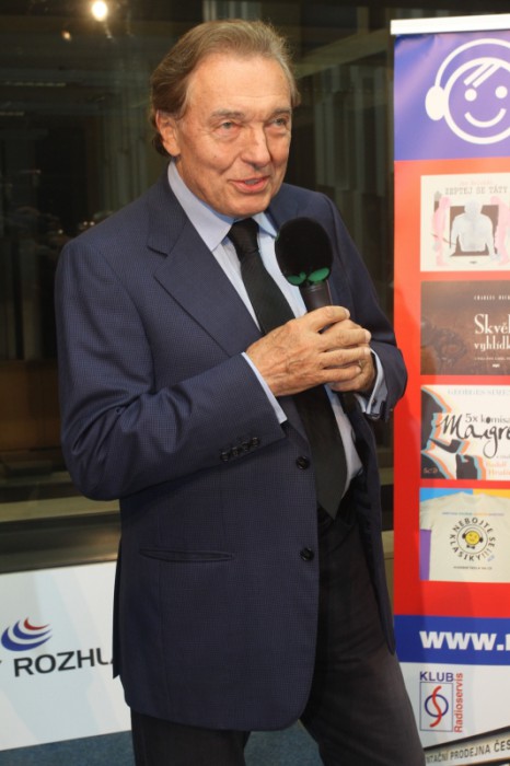 Karel Gott na křtu CD Jitky Zelenkové. Foto: Herminapress