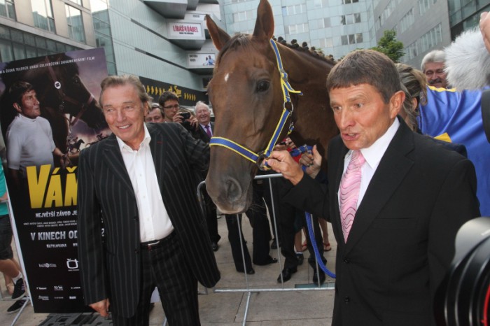 Karel Gott a Josef Váňa. Foto: Herminapress