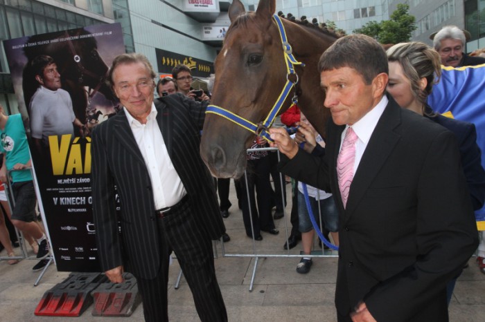 Karel Gott a Josef Váňa. Foto: Herminapress