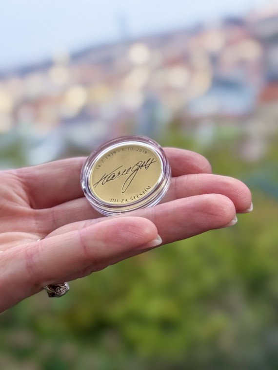 Pamětní medaile "JDI ZA ŠTĚSTÍM" Pamětní medaile "JDI ZA ŠTĚSTÍM"